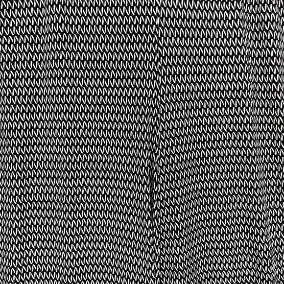 Alfani Pants Womens 2X Plus Black White Chain Print Wide Leg Pull On Made in USA - Picture 4 of 16